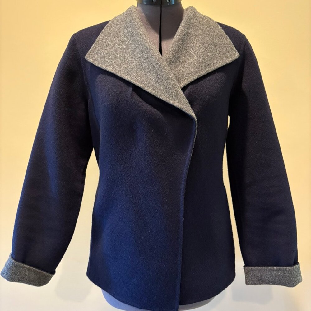 Talbots small petite double-faced wool jacket
